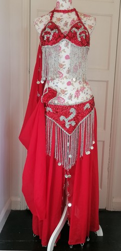Scarlet piece belly dance - 2-piece,