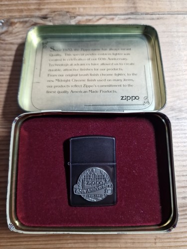 Zippo 60th anniversary vintage - 60th,