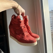 00's Vintage ASH Isabel Marant Vibe Bobby Bekett Wedge Sneakers Shoes EU 38