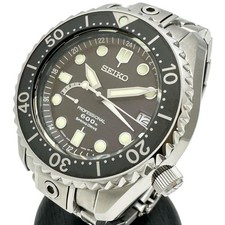 SEIKO  Marine master SBDB011/5R66-0BC0 Watches titanium Spring drive Black d...
