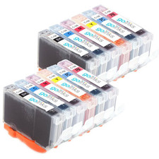 12 Ink Cartridges for Canon