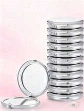 Silver Compact Mirror Bulk