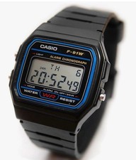 New Casio Classic Collection Sports Digital F-91-W watch 1 YR WARRANTY