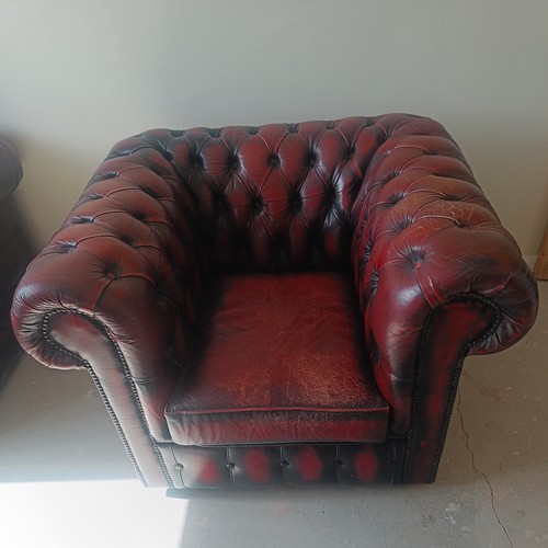 Vintage oxblood red leather - oxblood,