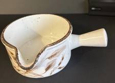 70s Vintage Wedgewood Stonehenge Midwinter Wild Oats  gravy boat 