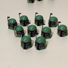 10x 3.75'' Star Boba Fett Tatooine Helmets Only The Vintage Collection Wars Toy