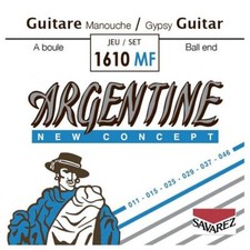 SAVAREZ 1610MF GYPSY JAZZ GUITAR STRINGS ARGENTINE NEW CONCEPT BALL END - 11-46
