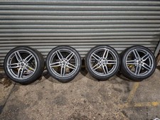 MERCEDES E 220 E-CLASS AMG LINE 2016-2023 ALLOY WHEELS  - SET & tyres Goodyear