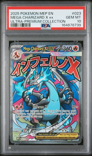 Psa mega charizard ex - 10,