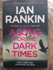 VGC IAN RANKIN - A SONG FOR THE DARK TIMES (second hand book of crime fiction)