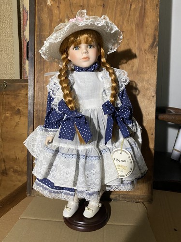 Alberon porcelain doll annie - alberon,
