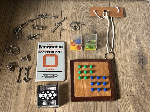 Lot various vintage puzzles - lot,