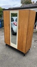G Plan Wardrobe Teak, Mid Century Gentleman's Wardrobe