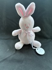 New Pink Emile Et Rose Mallory Grant Bunny Rabbit Plush Comforter Soft Toy Small
