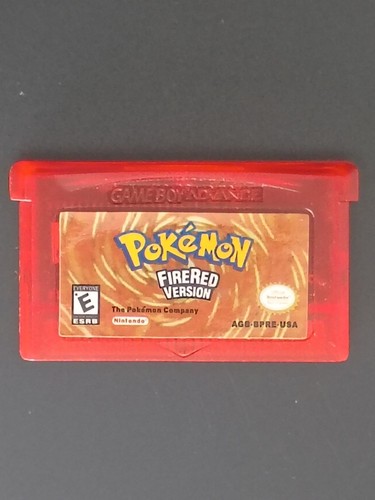 Pokemon fire red version - pokemon,