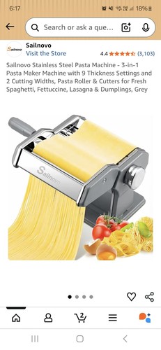 Sailnovo pasta machine - sailnovo,