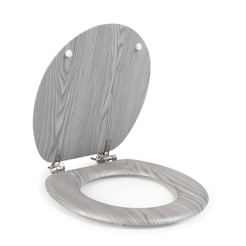 Beldray grey toilet seat - toilet,