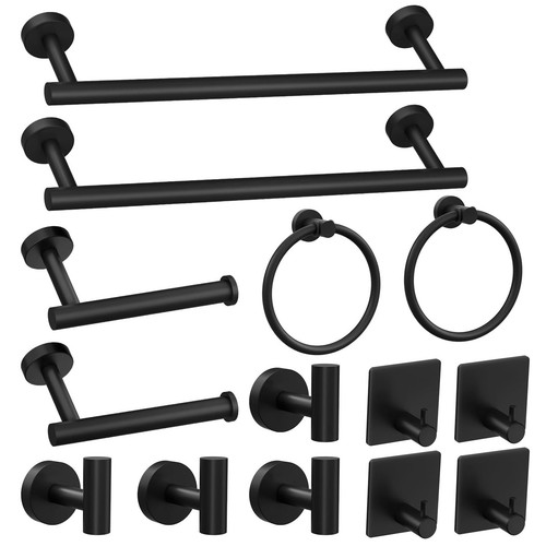 Pcs black bathroom - bathroom, hardware