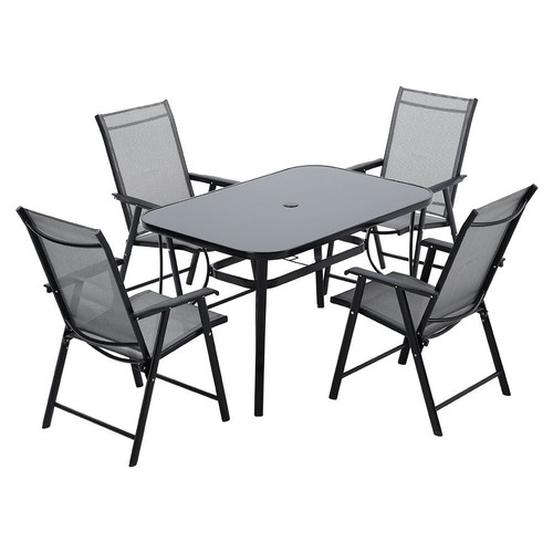 Metal garden furniture set - garden,