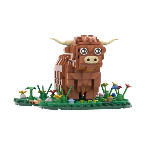 Highland cattle moc - highland, building