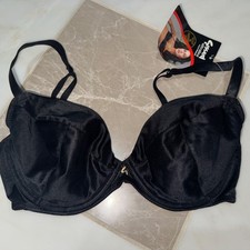 Gossard ultrabra Super Boost glossy black NWT 34E
