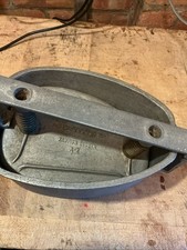 Vintage Butcher's Shop Cast Metal Meat Press Tongue Cheese Heavy Duty 17cm Dia.