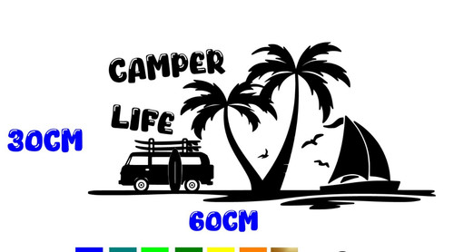 Camper life side panel - side,