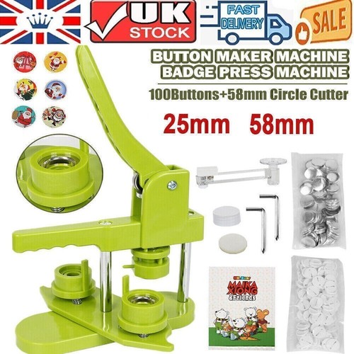 Button badge maker - mm,