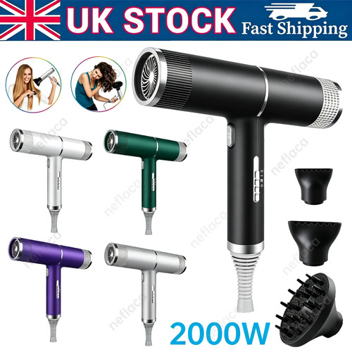 Pro hair dryer - 2000w, fast