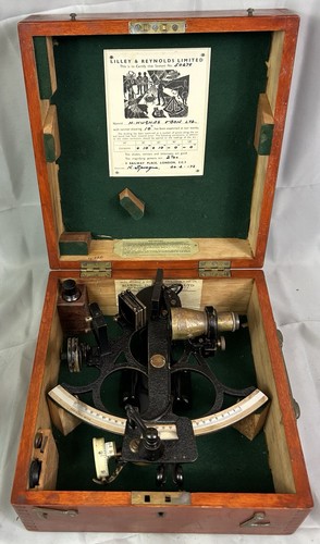 Vintage maritime sextant husun - sextant,