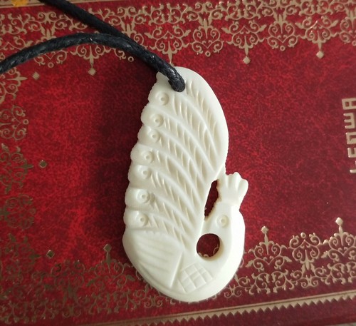 New carved peacock - carved, ethnic