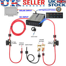 12V DC to DC Dual Battery Charger Kits For Caravan Camper Van Smart Alternator