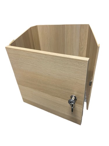 Kallax insert with door