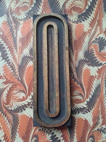 Large wooden letterpress - large,