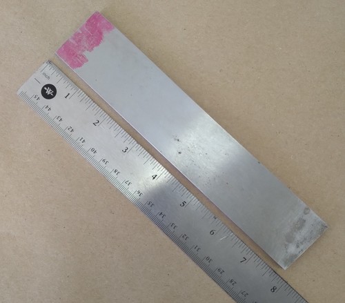 Tool steel sheet x - steel, 15/64"