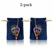 2 Pack Chakra Orgonite Healing