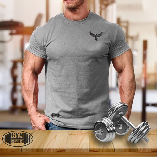 Eagle shirt pocket gym - shirt,