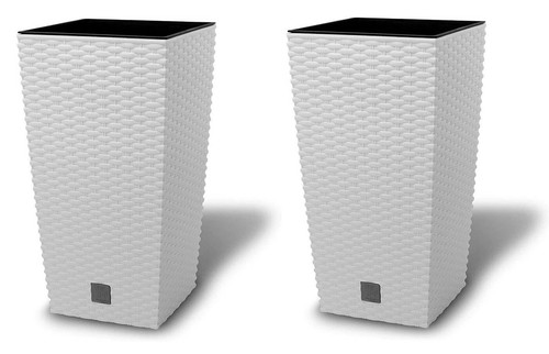 Set tall square rattan - square,