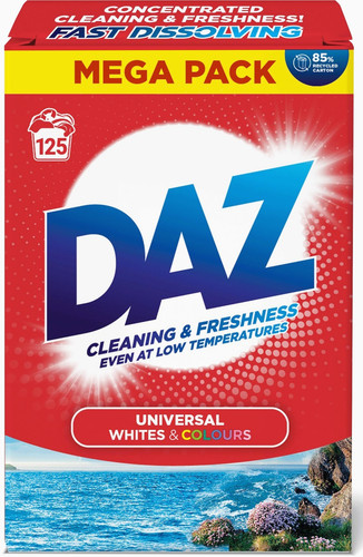Daz washing powder 125 washes - powder,