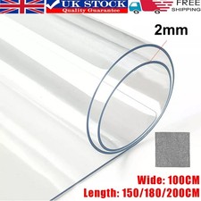 2mm Thick Clear Transparent