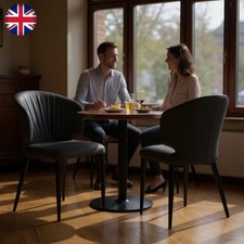 Set of 2 Black Modern Home