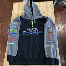 Monster Energy AMA Supercross Championship Black Hoodie Men's XXL