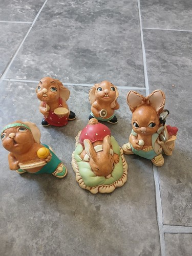 Pendelfin rabbit figurines - pendelfin,