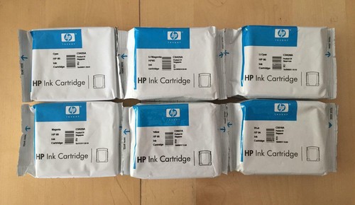 Genuine inks hp 84 black - inks,