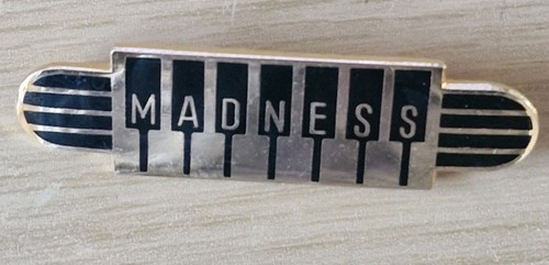 Madness vintage black enamel - madness,