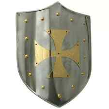 Medieval Shield with brass