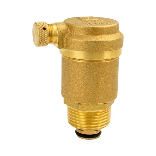 Brass air vent valve - brass,