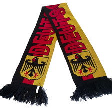 Vintage germany football fan embroidery scarf in multi colour|L52 W7|SKU 6408