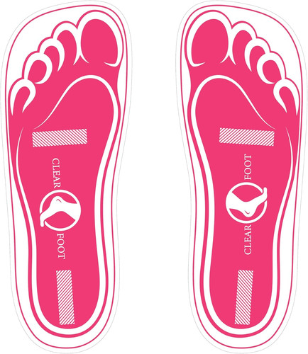 Pairs spray tanning sticky - pairs,