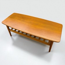 Teak Mid Century Coffee Table danish mcm promo